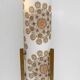 Lamp cardboard and tissue flower by Bruno Munari Italy 1960 s