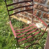 Ensemble de jardin en fer forgé