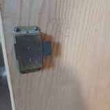 Buffet in rattan and vintage split bamboo