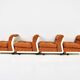 Amanta armchairs by Mario Bellini for C&B Italia, 1960, set of 4