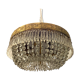 Vintage italian crystal ceiling light