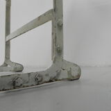 Industrial side table, hospital bed
