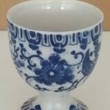 2 coquetiers japonais en porcelaine