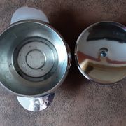Sucrier inox vintage