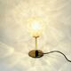 Paire de lampes de table en verre bulle du milieu du siècle par H. Tynell, Allemagne, années 1960.