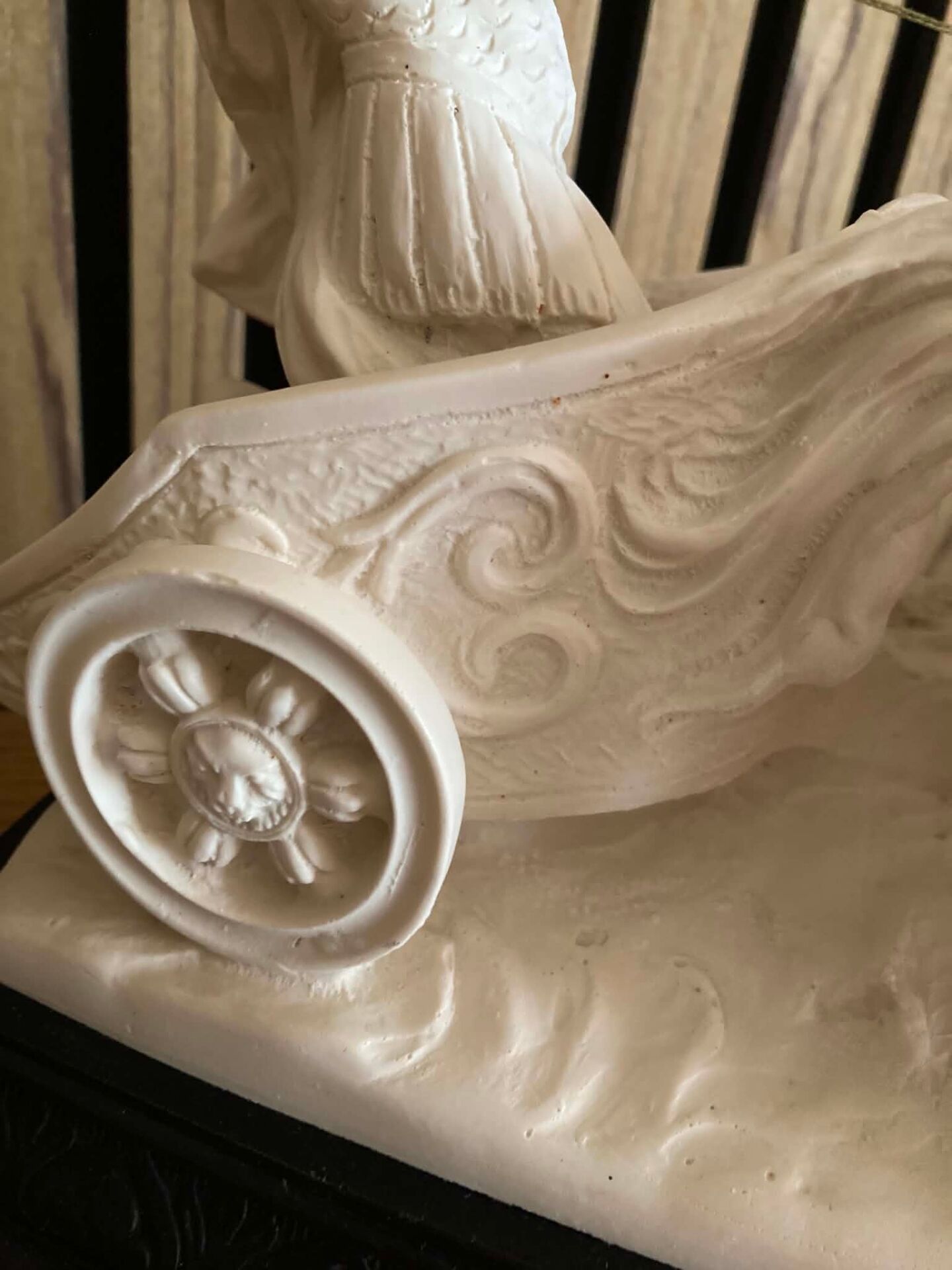 Sculpture char romain 
