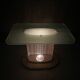 Table d'appoint lumineuse Française des années 1950