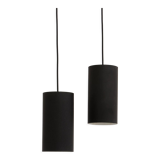 Set of 2 hanging lamps philips model nt 48 design by argenta, 1960
