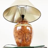 Pair of chic table lamps, 1980s