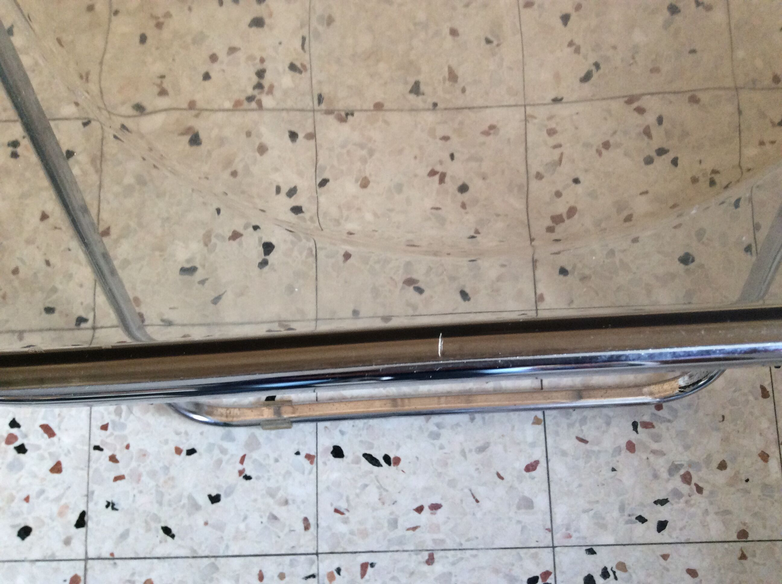 Folded chair by Giancardo Piretti for Castelli