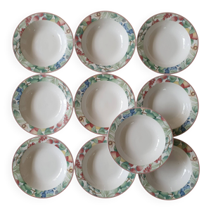 10 assiettes creuses Villeroy et Boch Catalina