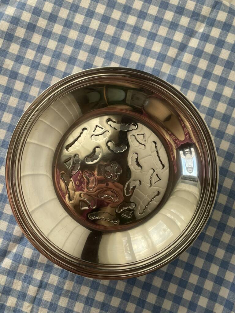 Christofle silver-plated vintage butter dish - Rare butter dish -