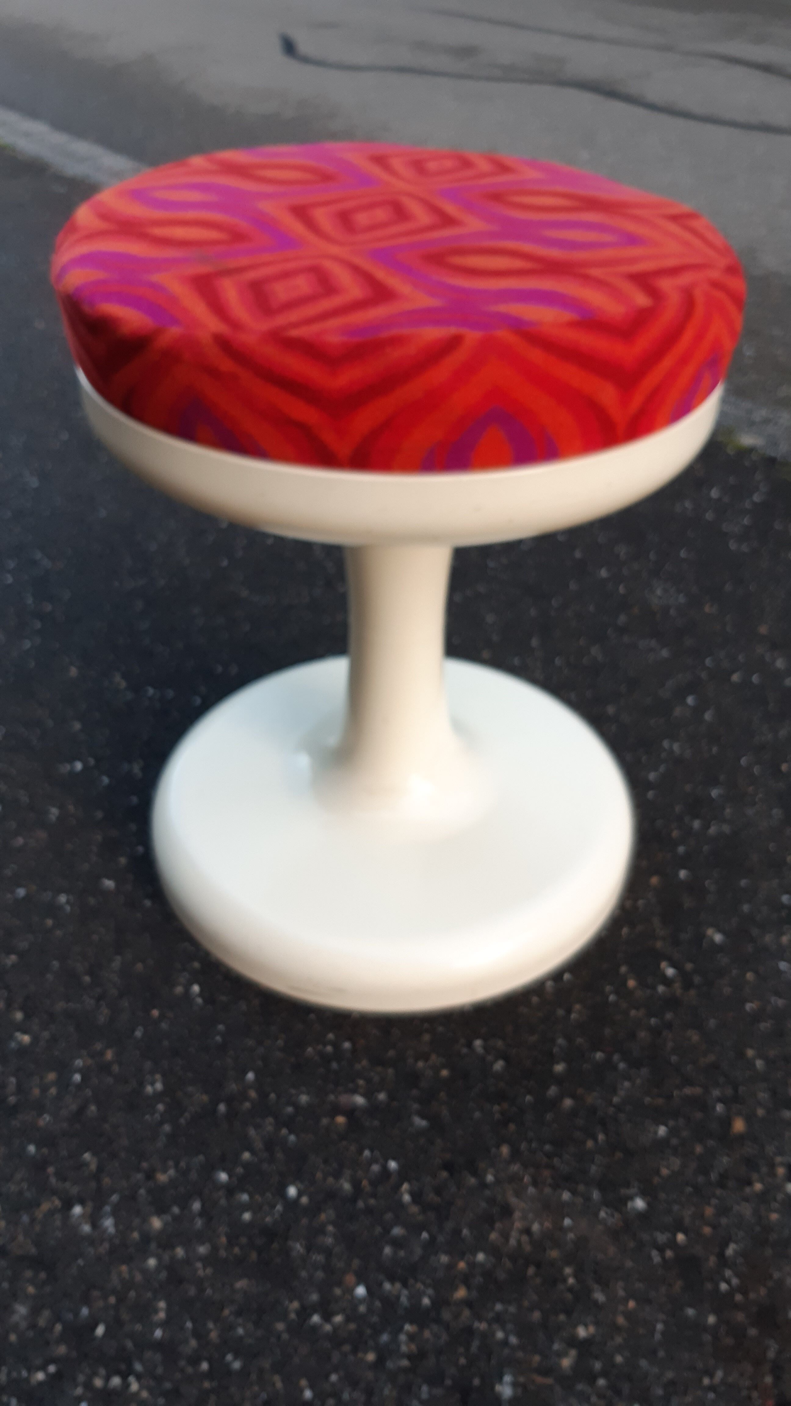 Space stool age by Friedrich Stuckenbröker for Lockhausen Plastik Germany 1960s