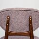 Chaise champignon violette milieu du siècle type 200/128 par Juliusz Kedziorek