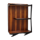 Italian art deco bookcase 1940s