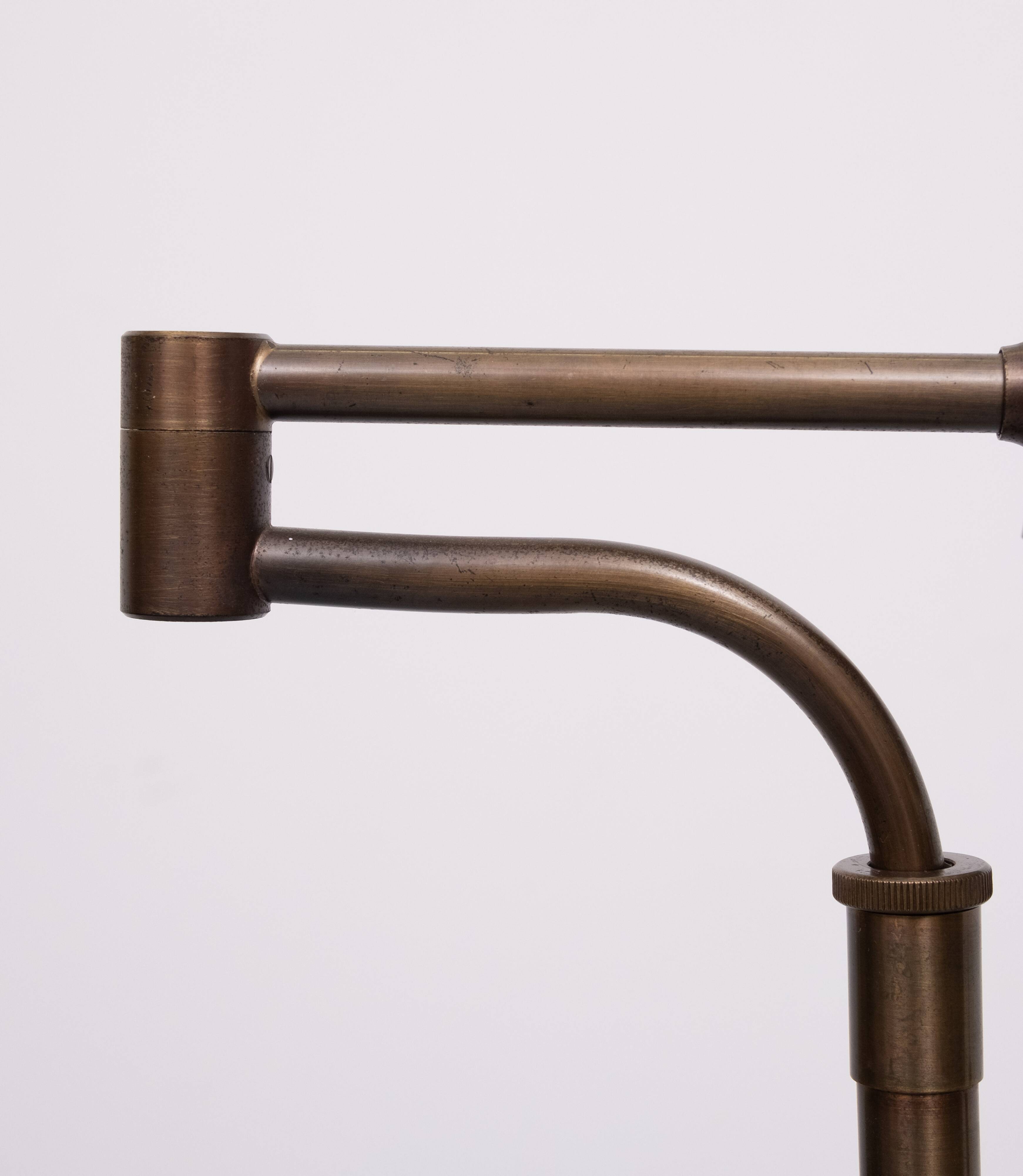 Adjustable library floor lamp, Germany, 1970s