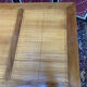 Coffee table 2 floors solid wood and pointed bamboo