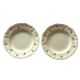 Set of 2 hollow plates Digoin Sarreguemines Arromanches