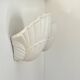 Pair of vintage plaster sconces