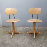 Chaises bureau style Bauhaus