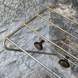 Vintage wall-mounted coat rack