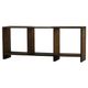 Primitive French shelf from the early 20th century in patinated oak, Wabi Sabi, 1920s.
