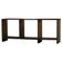 Primitive French shelf from the early 20th century in patinated oak, Wabi Sabi, 1920s.