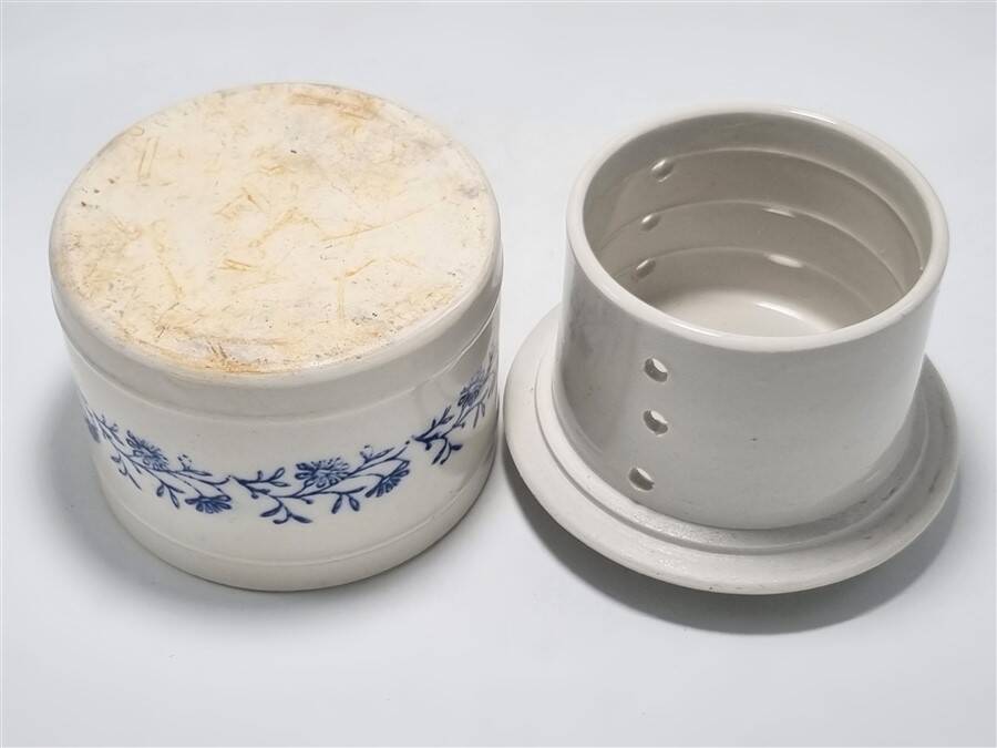 Large water butter dish