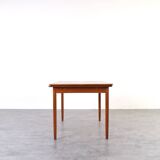 Mid-Century Danish Teak Extendable Dining Table, 1960s.