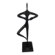 Bronze abstract ballerina statue Bodrul Khalique