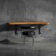 Wall-mounted console table by Charlotte Perriand, France, 1950s