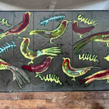 Jacques adnet and guidette carbonnel coffee table 1950