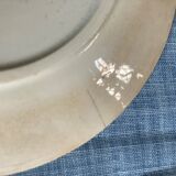 Lot of 7 plates, motiv flower and butterfly