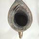 Persian Hammam Jug Vase in Silvered Copper / 19th Persian Empire / Chiseled Qajar