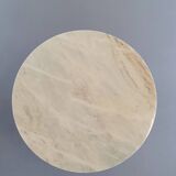 1960s marble coffee table. Marble top / fire-gilded base with many details