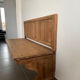 Banc en bois avec dossier