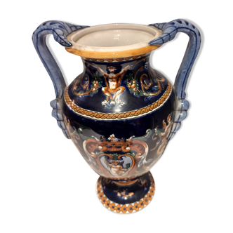 Gien ceramic vase