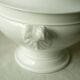 Paris white porcelain tender table early 20th century