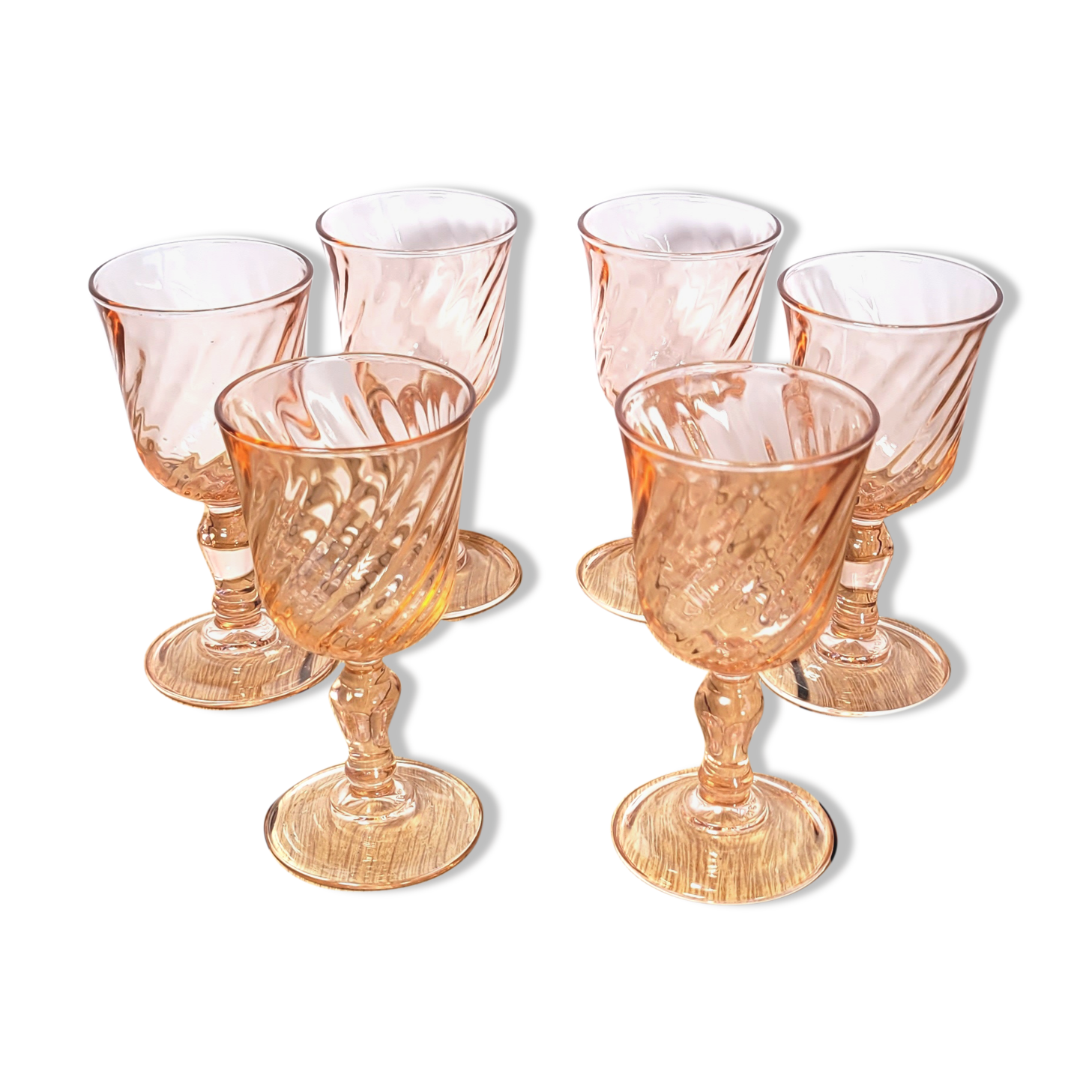 Set 6 Rosaline glasses