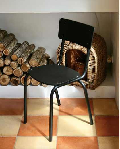 Pair of re-visited old school chairs