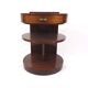 Art deco bedside table in rosewood veneer Michel Dufet