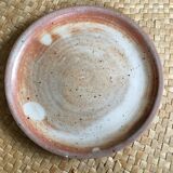 Series of 6 dessert plates in sandstone