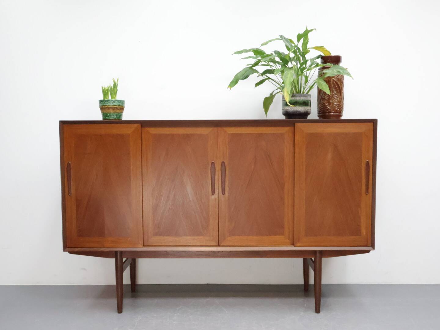 Vintage wandmeubel teak Deens