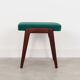 Teak footstool, Danish design, 1970s, production: Denmark