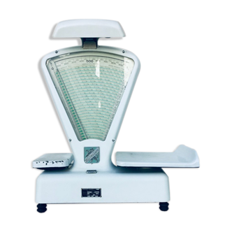 Lutrana grocer's scale with integrated lighting - 1960