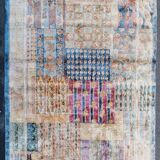 Tapis chinois en soie 1980 300 X 198 cm
