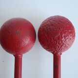 Set of Art deco Double Ball Dumbbels, 1930s.