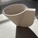 Off-white wall light in stoneware - The Oblist (new)