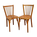 Pair of bistro chairs "Baumann" from the 50/60s