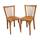 Pair of bistro chairs "Baumann" from the 50/60s